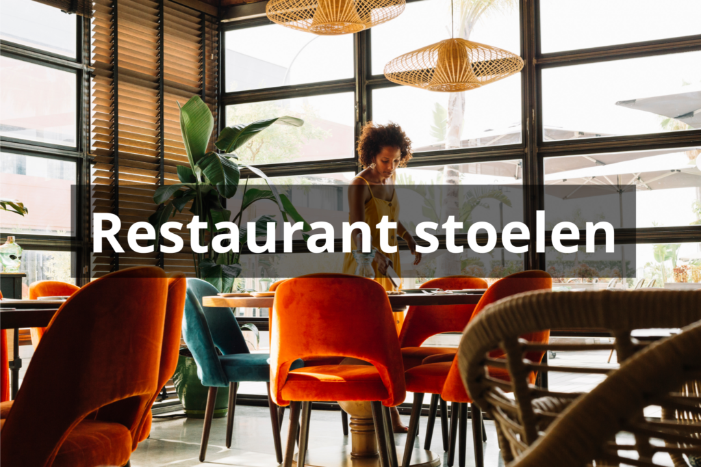 Restaurant stoelen reinigen